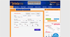 Desktop Screenshot of biletaime.al